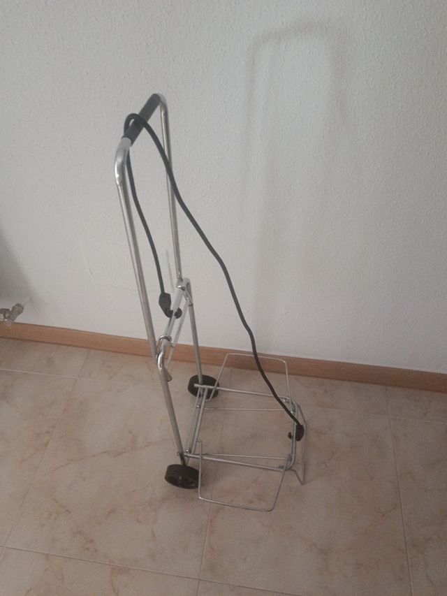 Carrito metalico plegable