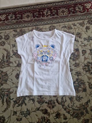 Kenzo camiseta blanca 