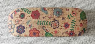 Funda para gafas de corcho