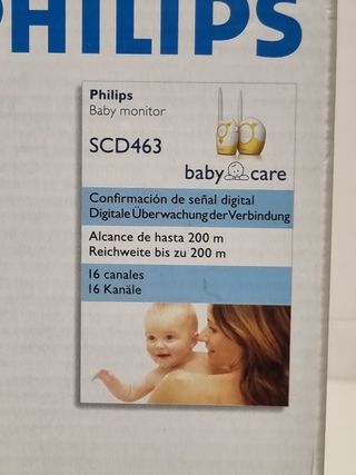 Vigilabebés Philips SCD463 (solo sonido)