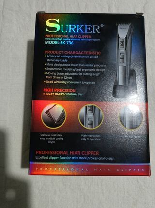 Rasoio tagliacapelli SURKER