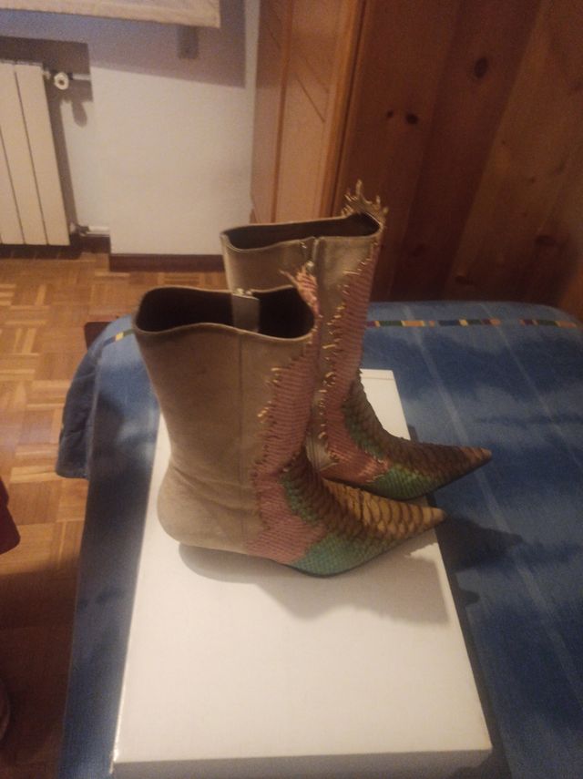 Botas mujer de piel