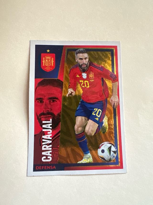 Cromo Selección Española Dani Carvajal