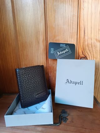 Cartera de piel