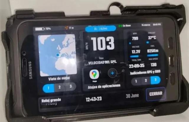 PACK Soporte Samsung Active tab con cerradura