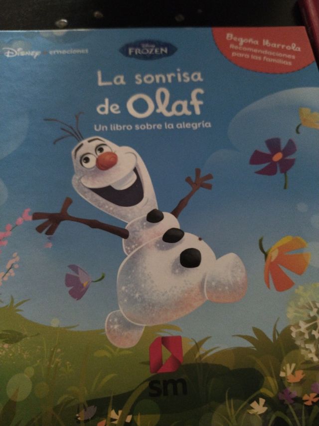La sonrisa de Olaf y un enfado monstruo