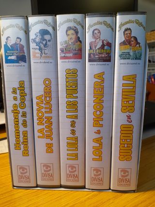 Películas video VHS lote 2