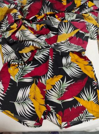 MONO CORTO-VESTIDO LARGO talla L