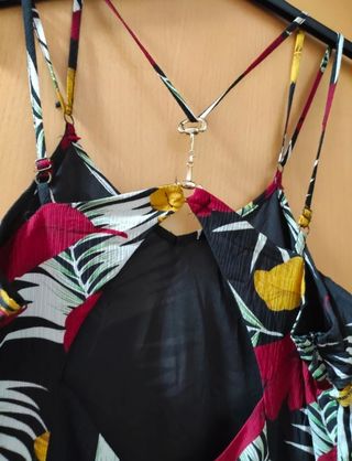 MONO CORTO-VESTIDO LARGO talla L