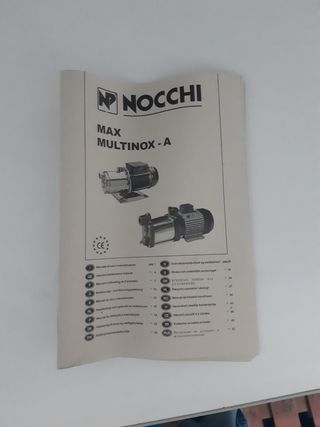 BOMBA MAX 120/60-M NOCCHI