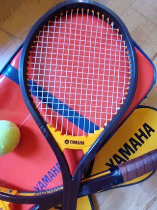 2 Raquetas Tenis Yamaha con Maleta Portaraquetas