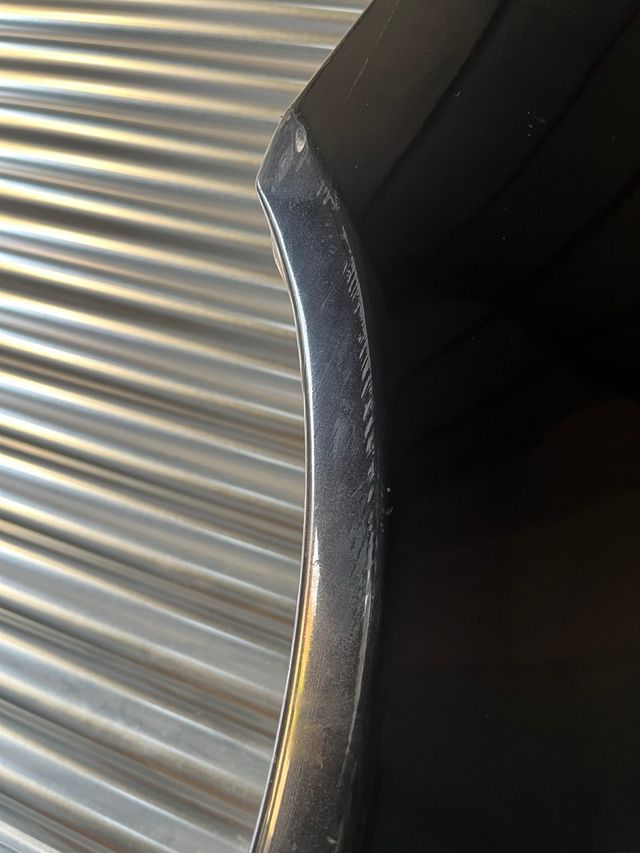 406 coupe  negra Aleta izquierda lado piloto