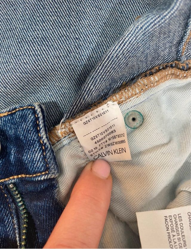 Vaqueros mujer Calvin Klein T 28