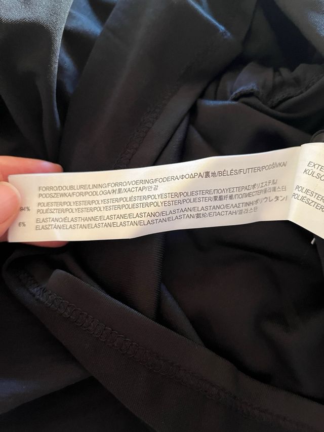 Falda larga Stradivarius