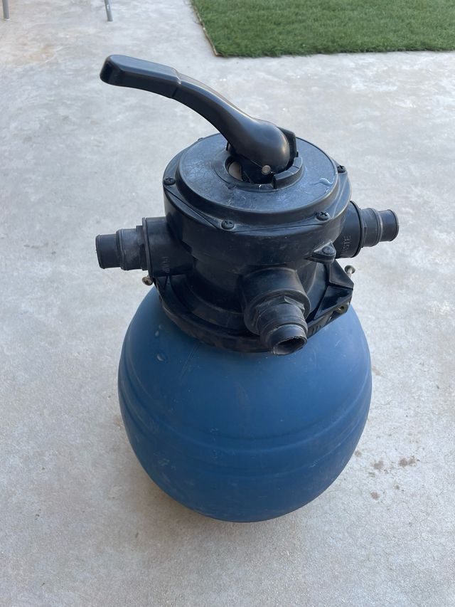 Filtro de arena y valvula selectiva depuradora