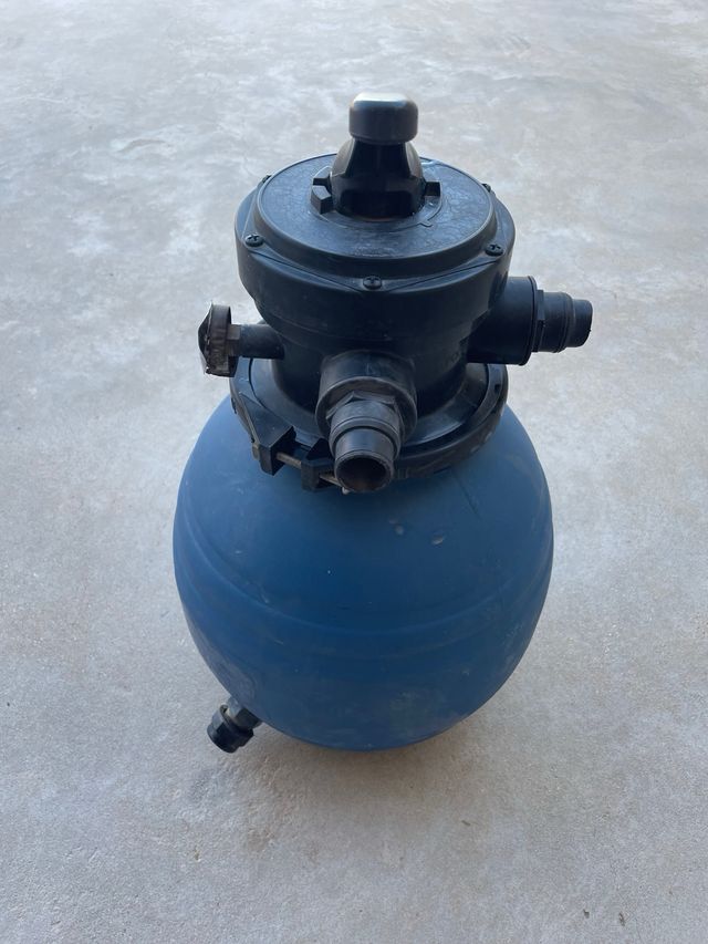 Filtro de arena y valvula selectiva depuradora