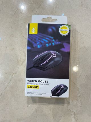 Raton para pc con leds