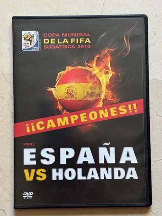 DVD Mundial Fútbol España y Eurocopa