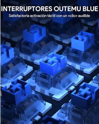 Teclado Mecánico retroiluminado RGB