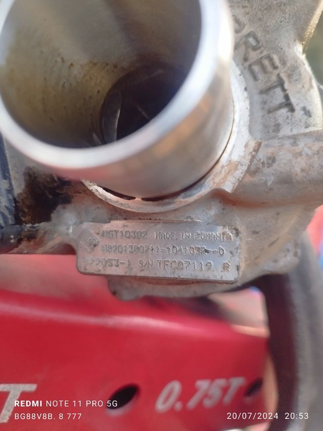 Turbo compresor Renault twingo 3 Smart f