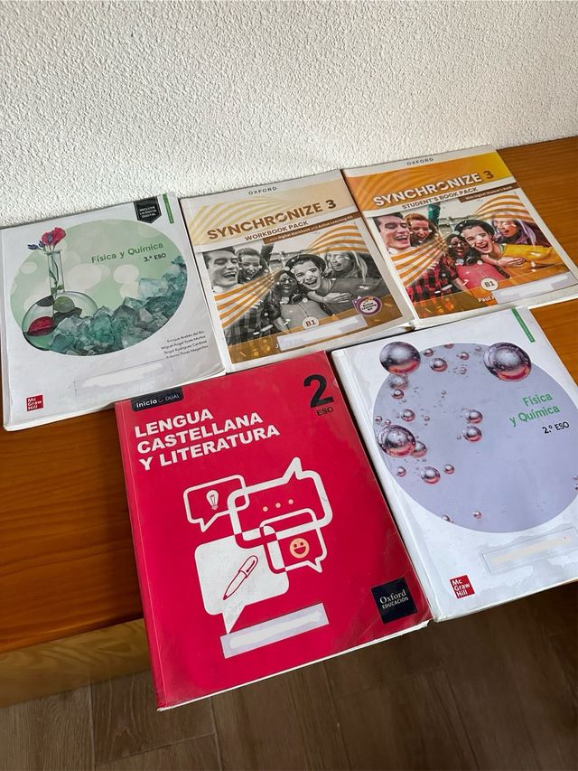 Libros 2 y 3 ESO Vasco de la Zarza