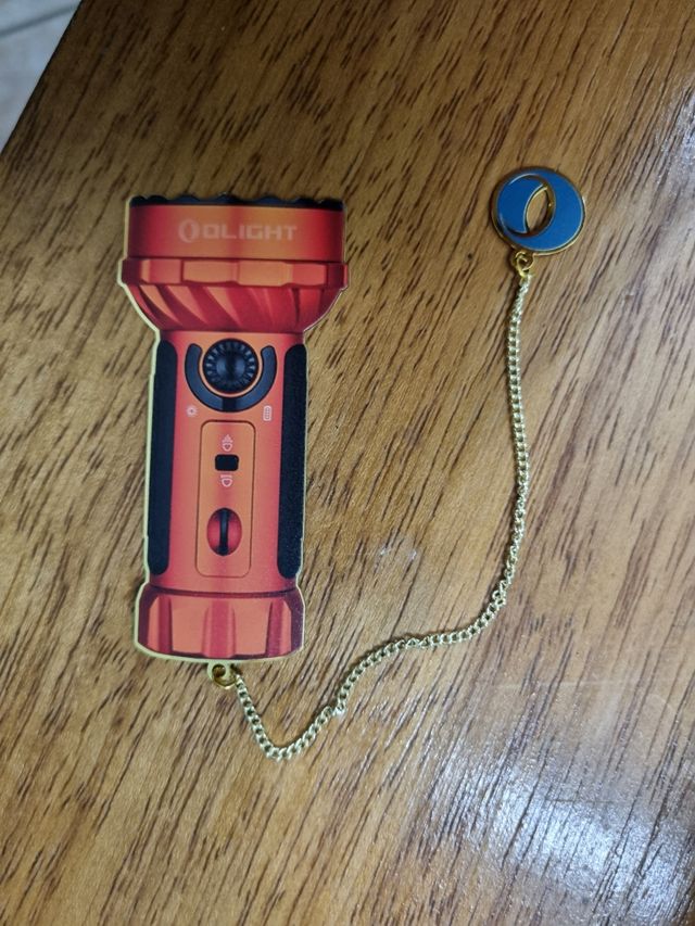 Olight  segnalibro  marauder arancione