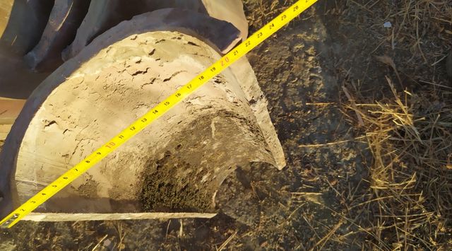 Teja vieja antigua barro