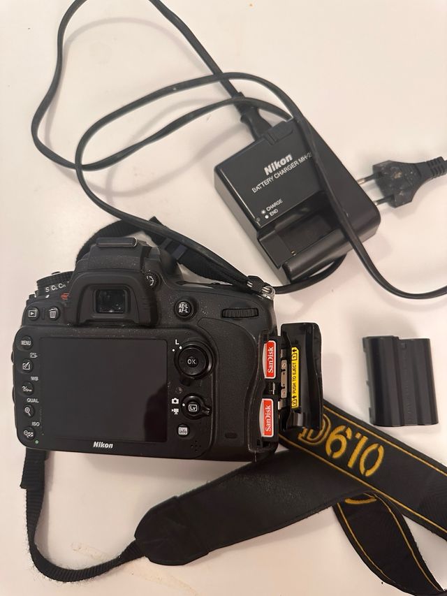 CAMARA NIKON D610 FULLFRAME