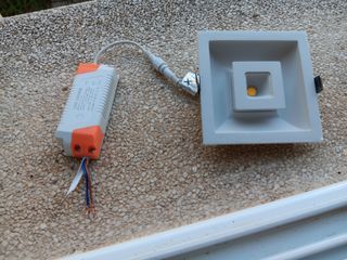 Lampara led para empotrar