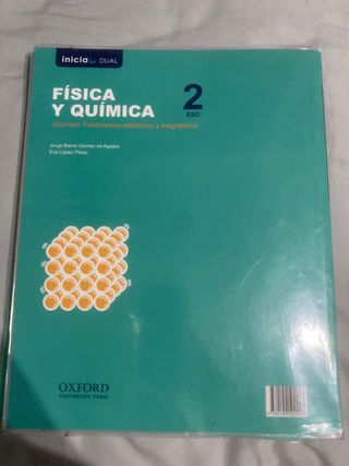 LIBROS FÍSICA Y QUÍMICA SEGUNDO DE LA ESO