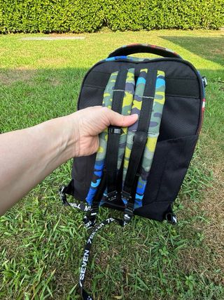 Zaino seven con trolley sganciabile