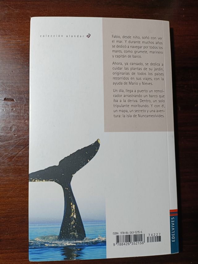 Libro "La isla de Nuncameolvides"