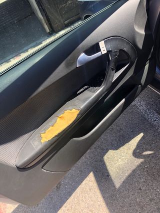 Volante tapizado