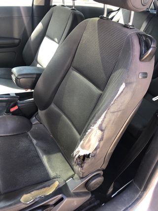 Volante tapizado