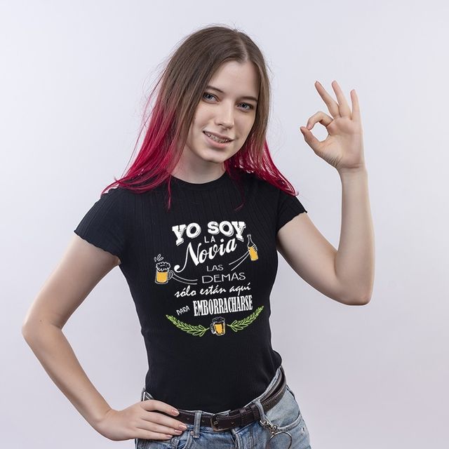 Camiseta Despedida soltera. Novia