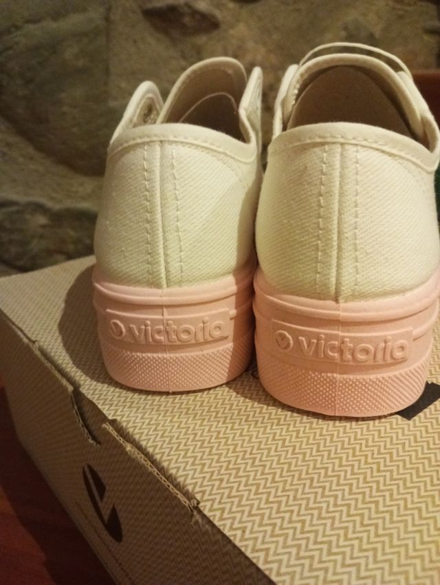 Bambas Victoria plataforma niña 