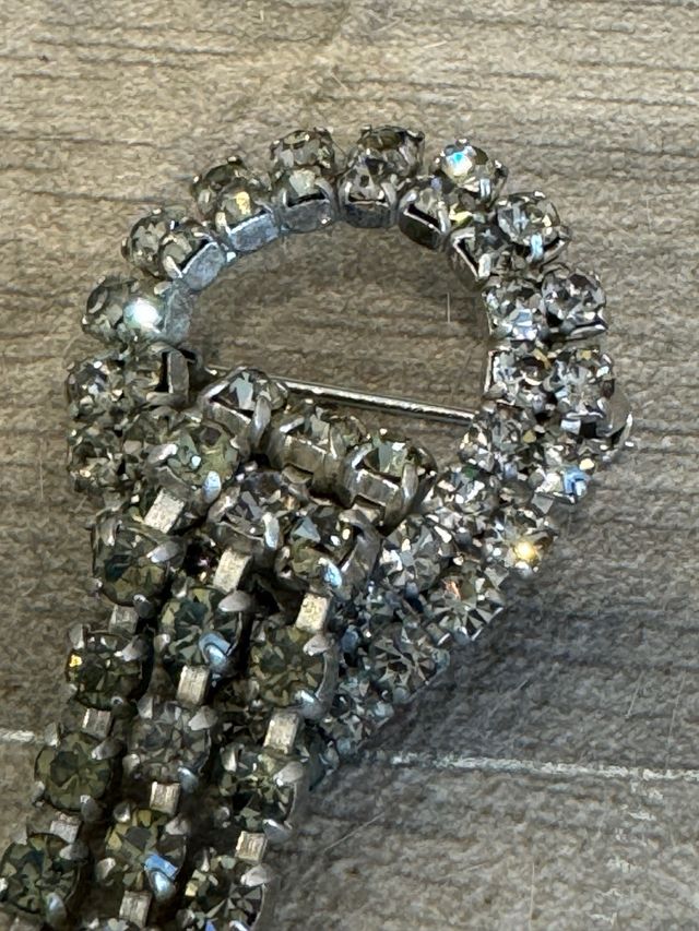 Spilla Vintage von Strass