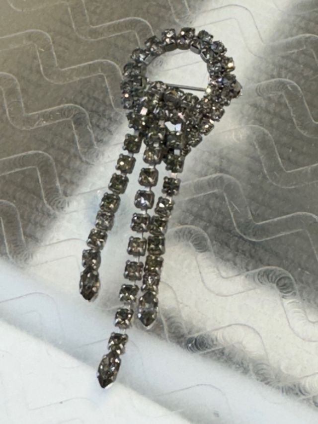 Spilla Vintage von Strass