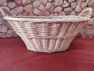Canastos de mimbre 