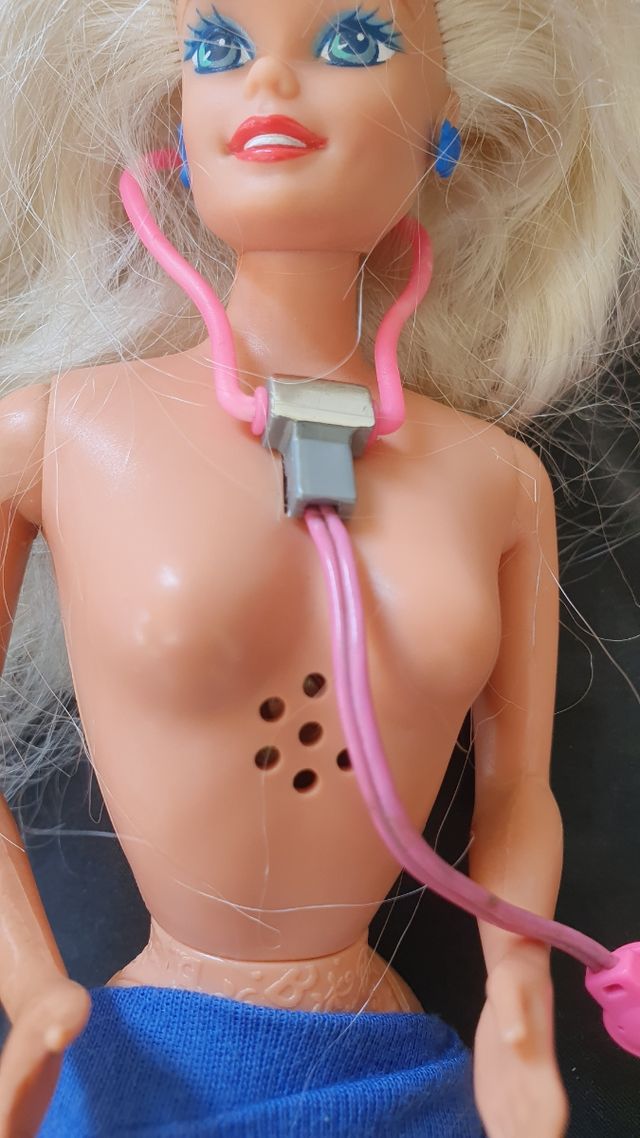 D.ssa Barbie Mattel, stetoscopio funzionante