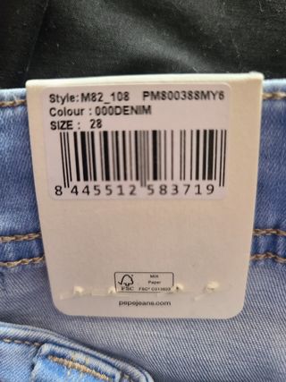 Short Hombre Pepe Jeans 28W
