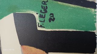 Locandina della mostra su Fernand Leger