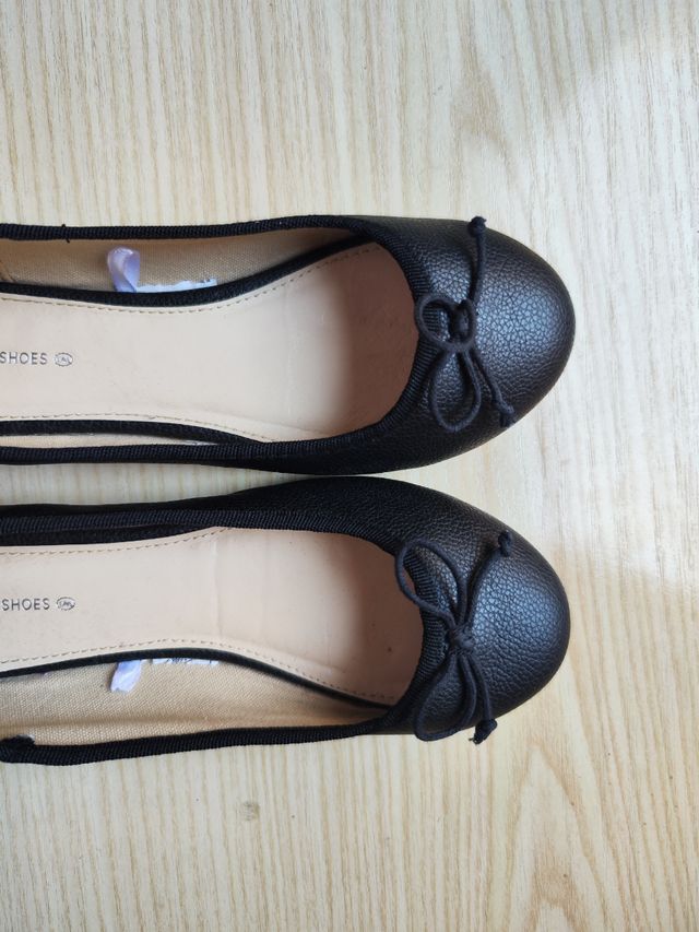 Manoletina negro t33