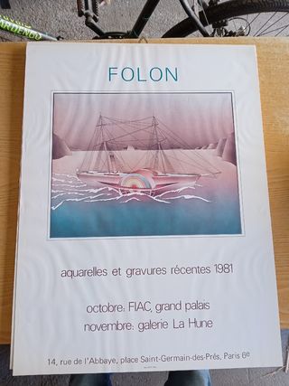 Poster FOLON 1981