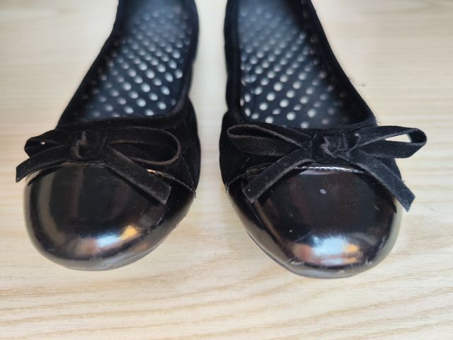 Manoletina negro t33