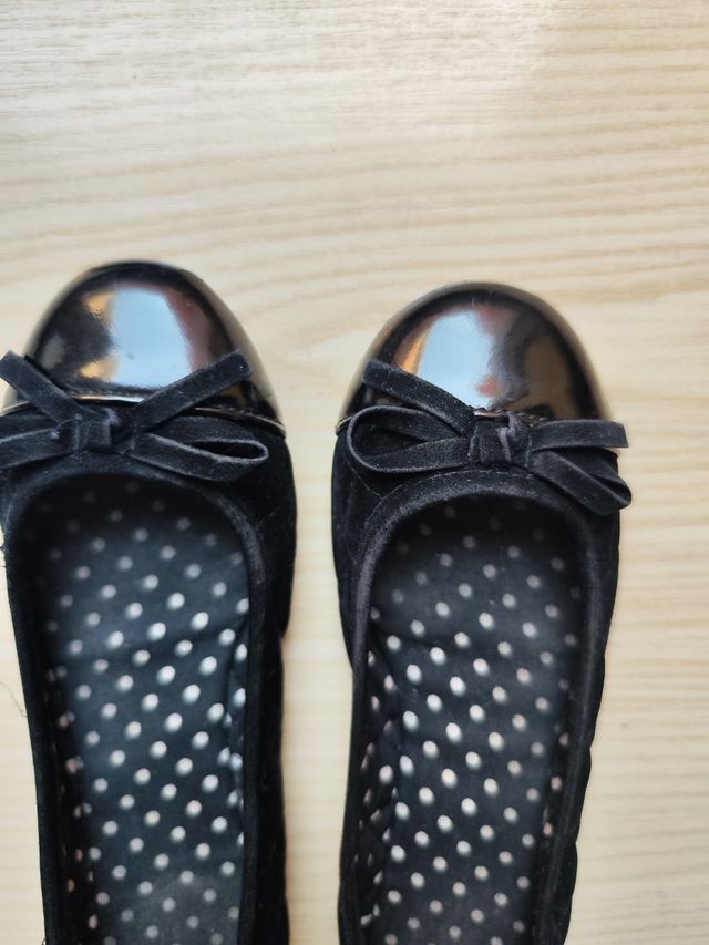 Manoletina negro t33