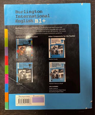 Libro Inglés Burlington B1+