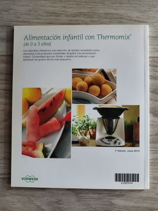 Libro Alimentación Infantil Thermomix