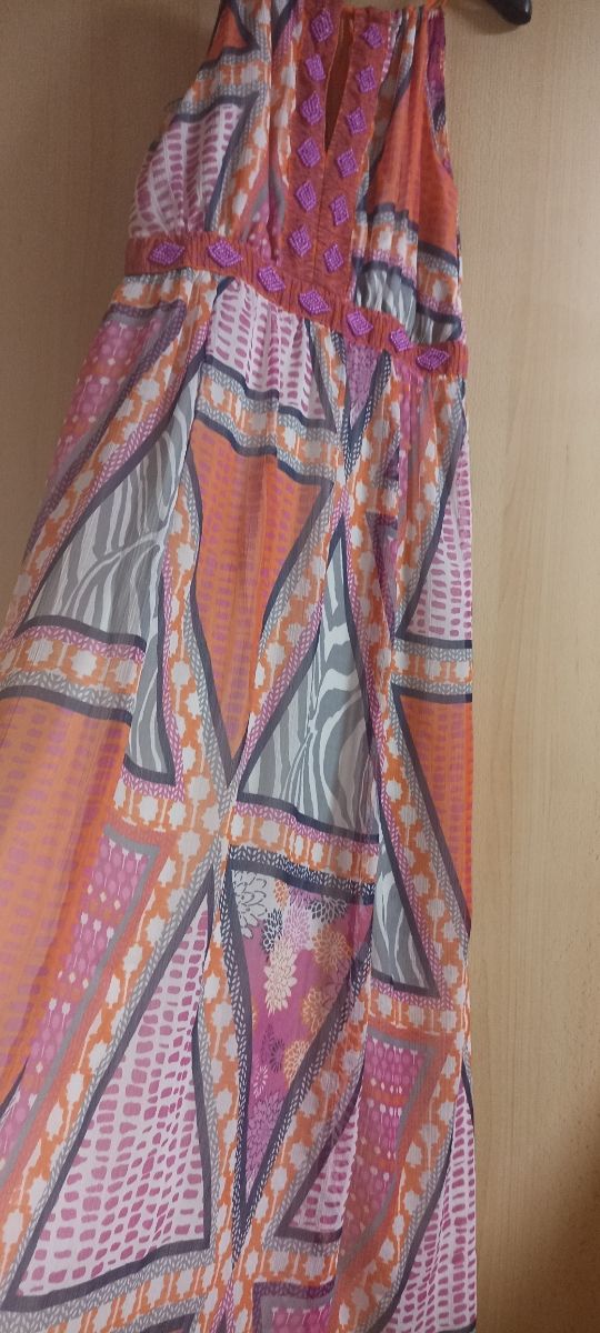 Vestido verano gasa H&M talla 40