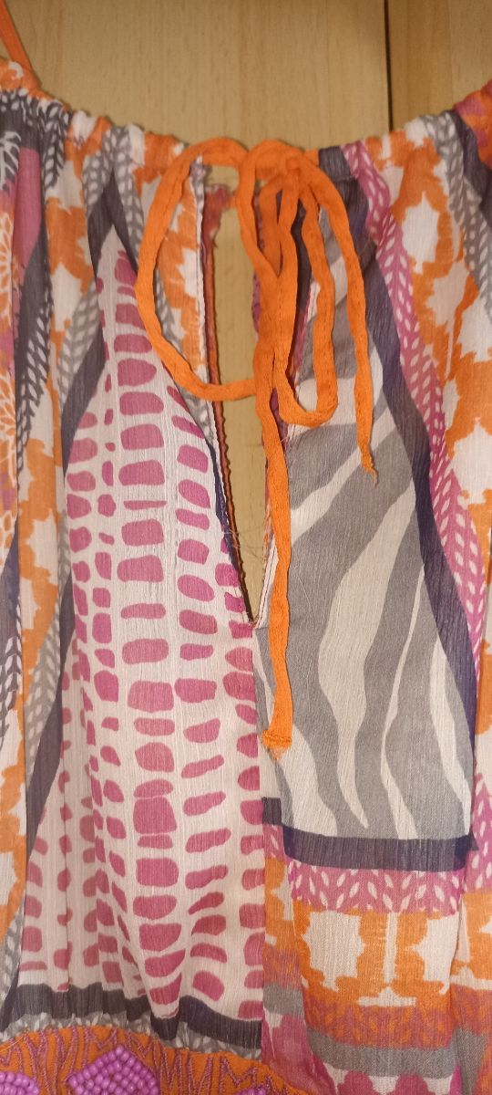 Vestido verano gasa H&M talla 40